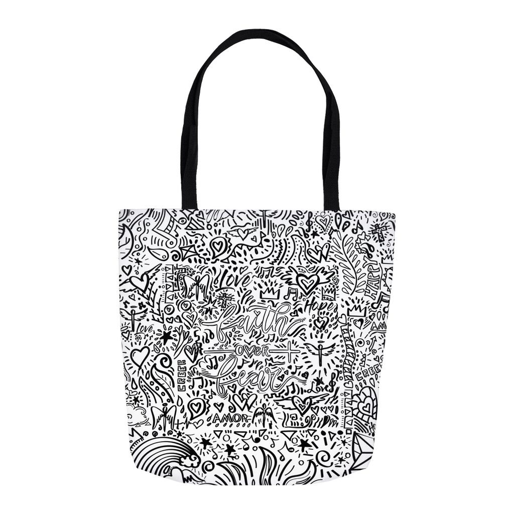 Faith Over Fear - Colors of Faith Edition Tote Bag - ivanguaderramaonlinestores