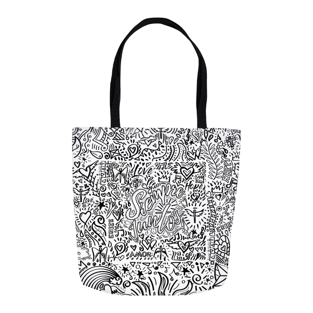 Siempre Juntos - Colors of Faith Edition Tote Bag - ivanguaderramaonlinestores