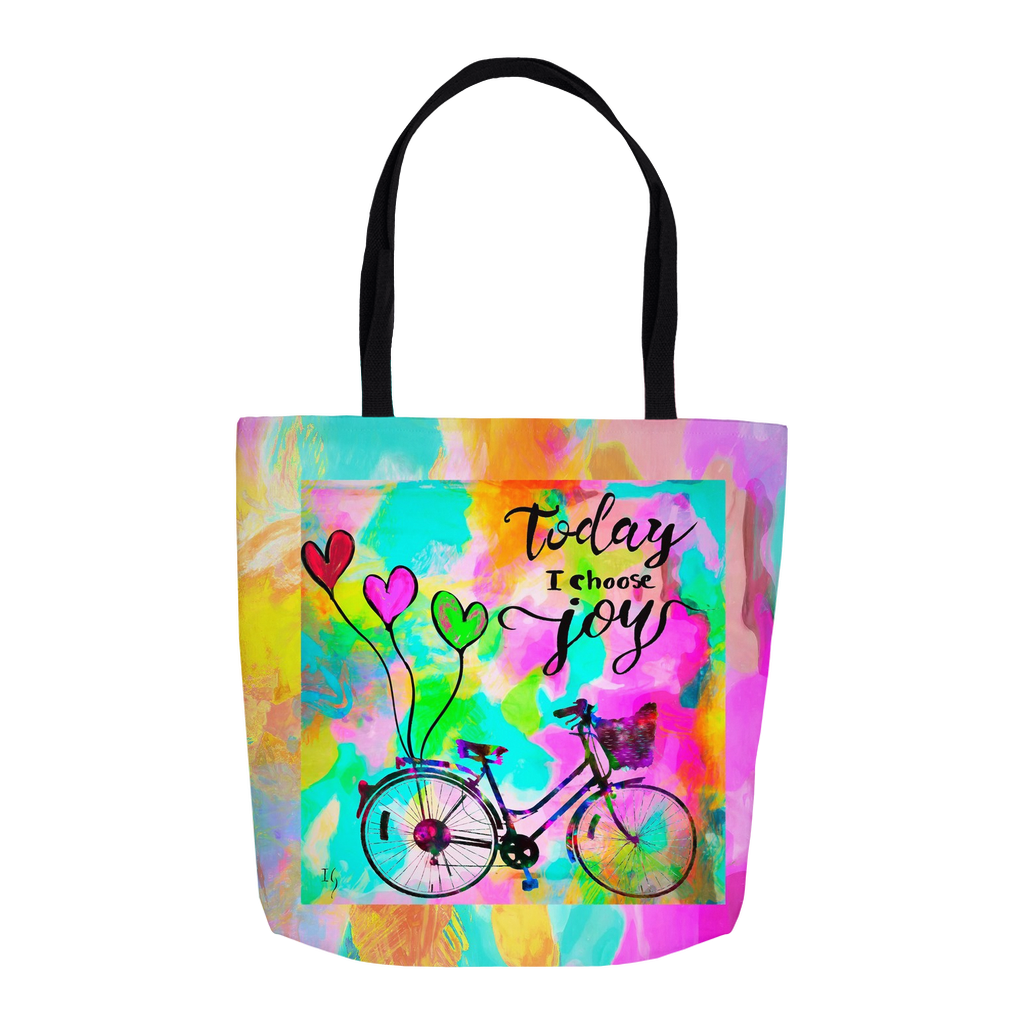 Today I Choose Joy Tote Bags - ivanguaderramaonlinestores