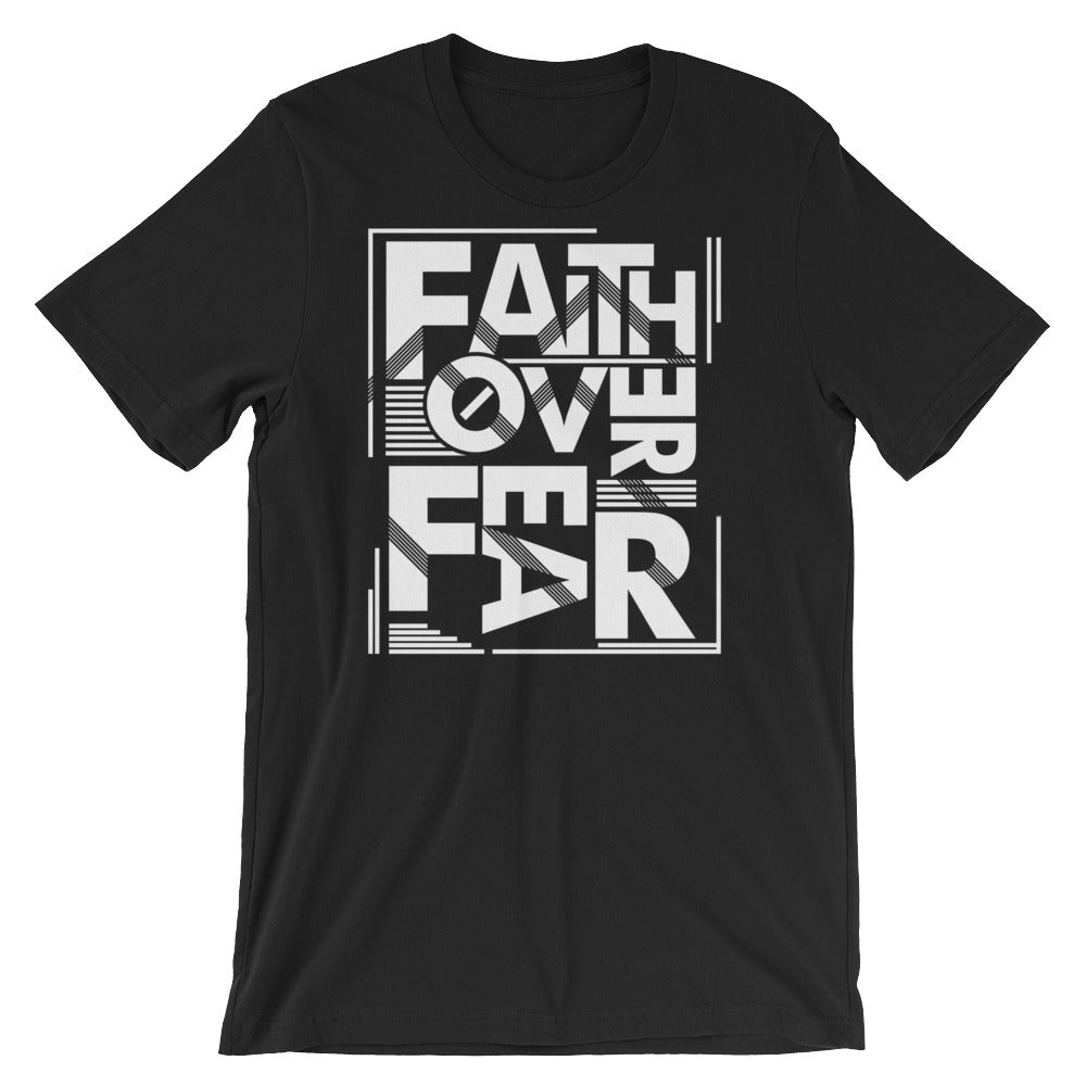 Faith Over Fear 2 Short-Sleeve Unisex T-Shirt - ivanguaderramaonlinestores