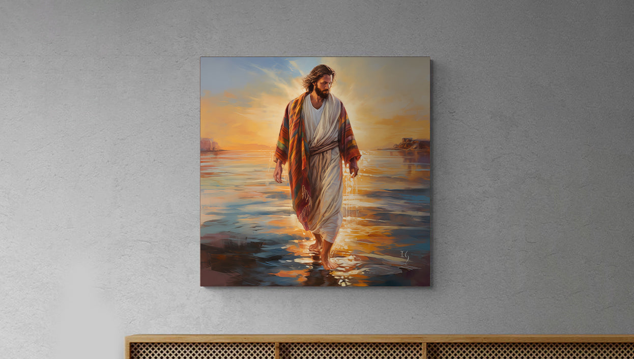 Smiling Jesus Paintings