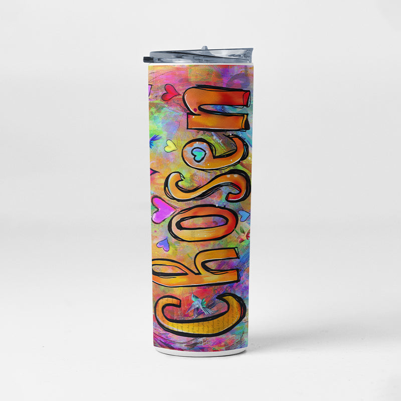 Chosen - Skinny Tumblers - christian inspirational tumbler by Ivan Guaderrama