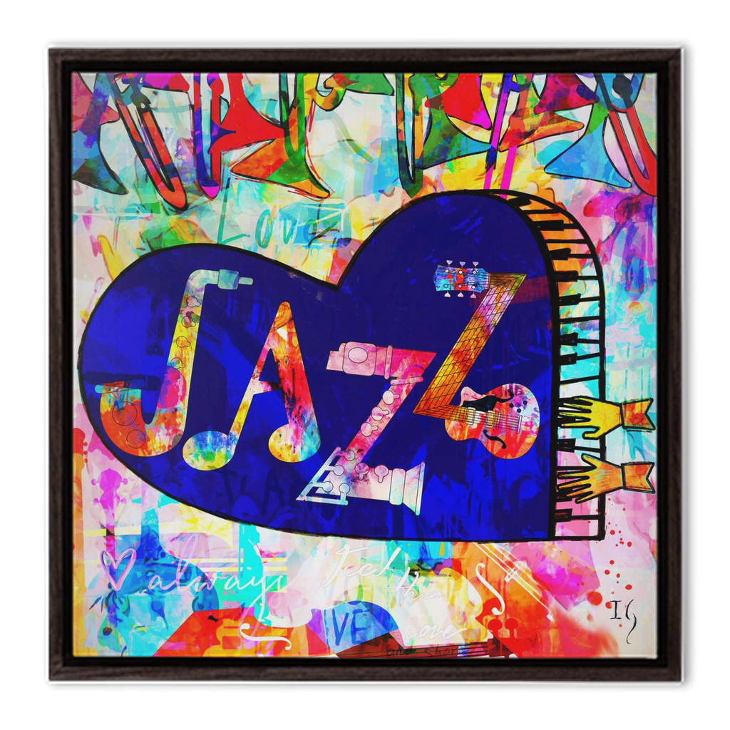 Sound of love - interactive canvas print that comes alive with mobile app by Ivan Guaderrama