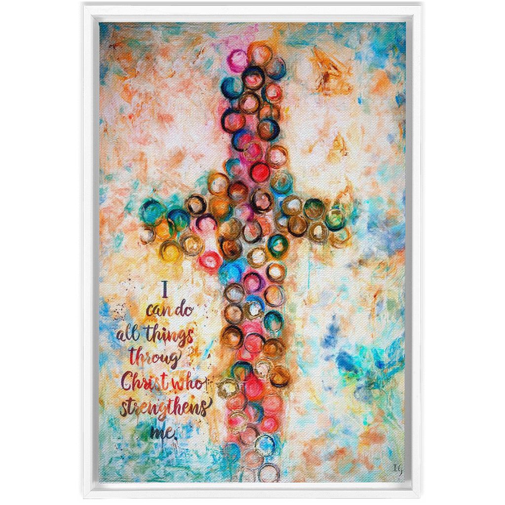 Steadfast artwork detail - abstract art canvas print wall art