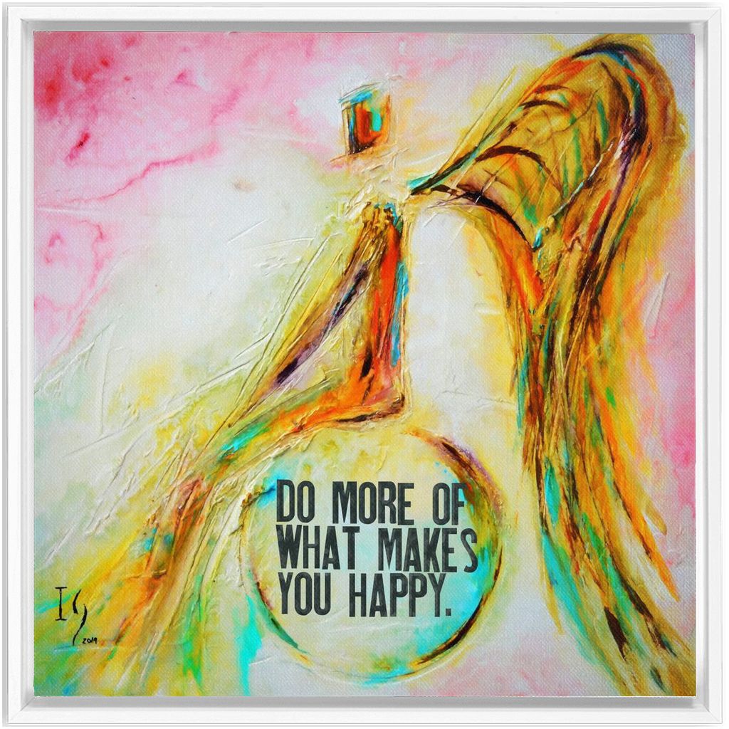 Freedom artwork detail - angel painting canvas print wall art