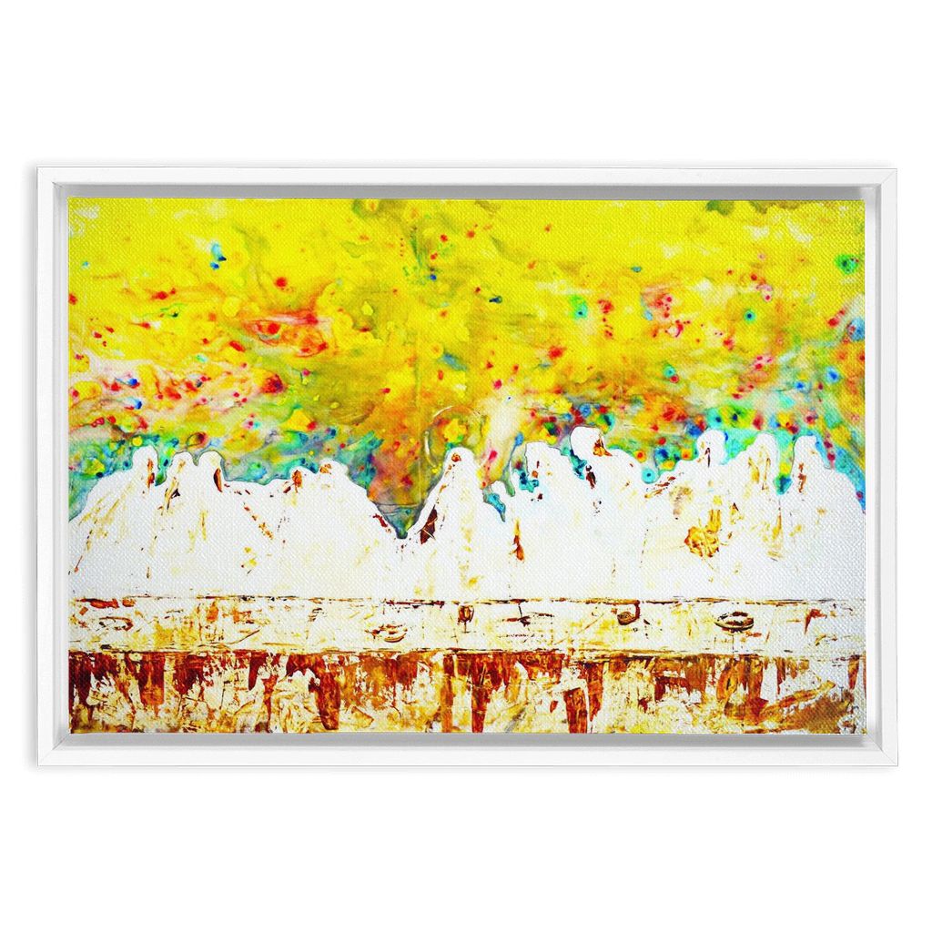 Eucharist artwork detail - christian wall art canvas print wall art