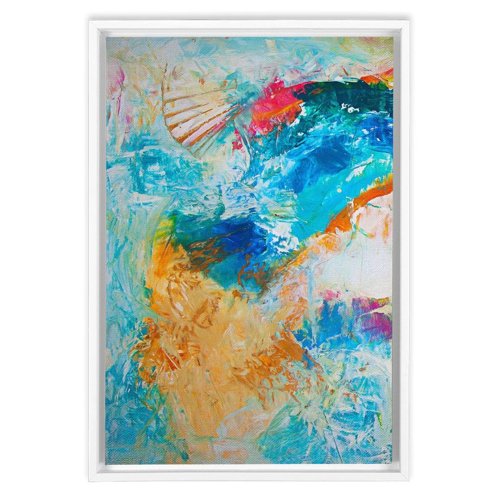 Heavenly Realm artwork detail - abstract art canvas print wall art