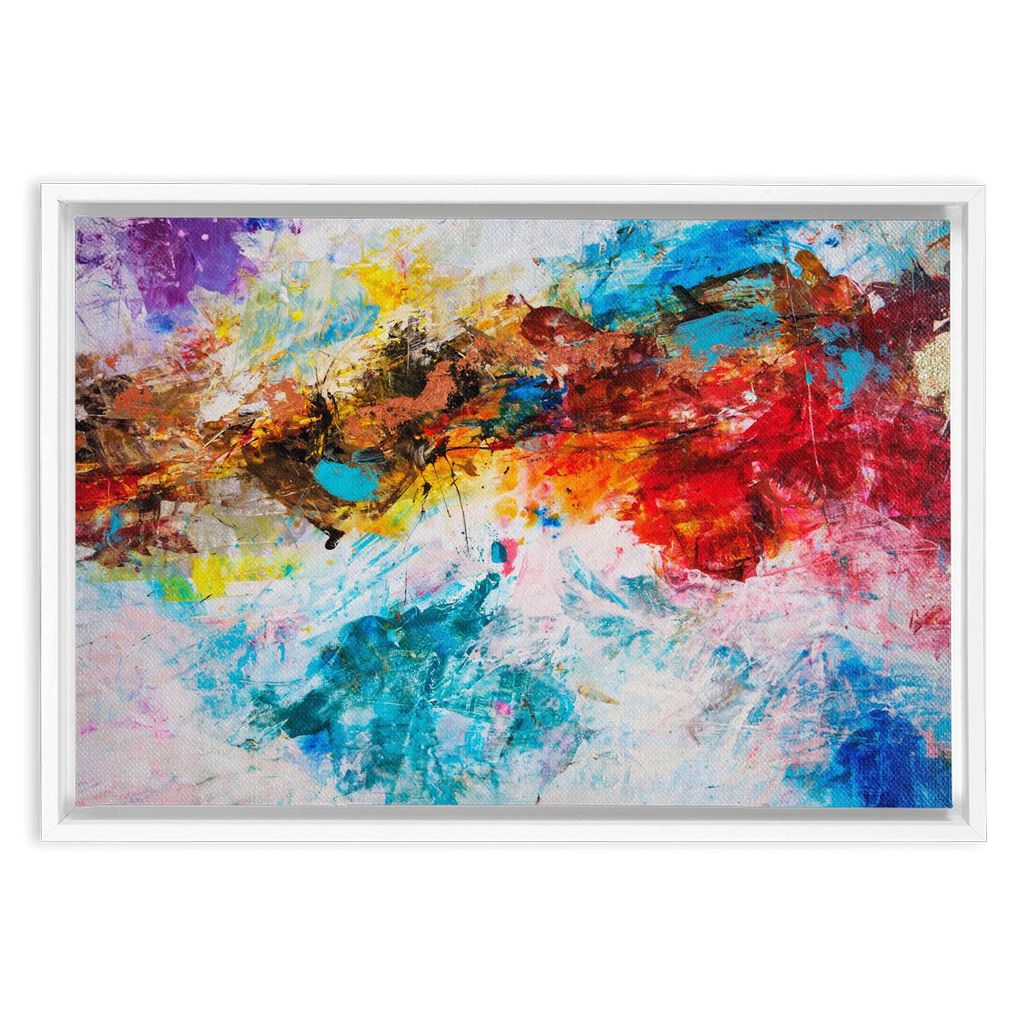 The Colors Of Heaven artwork detail - abstract art canvas print wall art