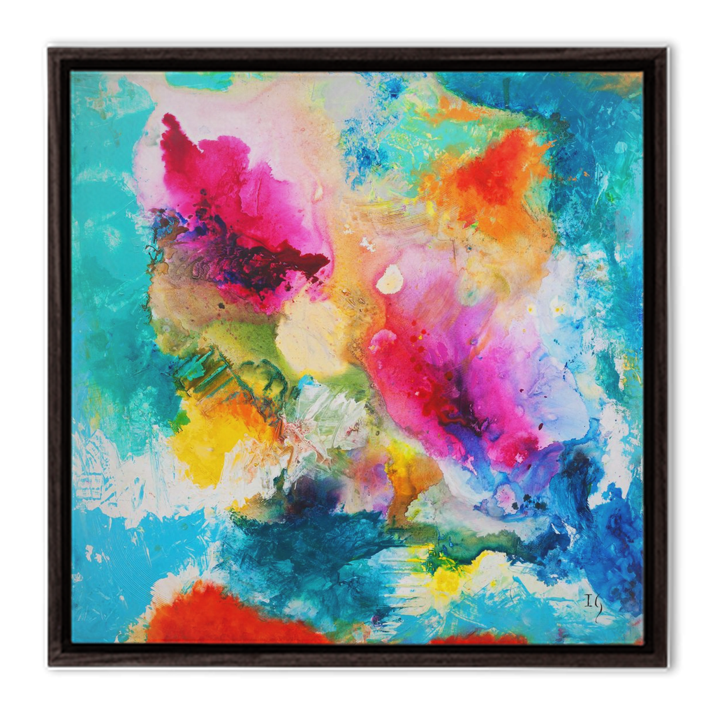 John 10:10 - interactive canvas print that comes alive with mobile app by Ivan Guaderrama