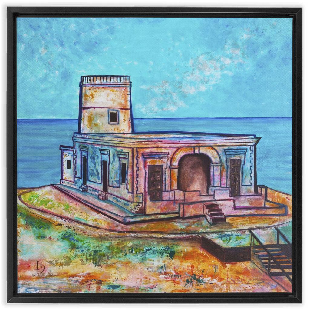 Quivira artwork detail - interactive canvas print that comes alive with mobile app wall art