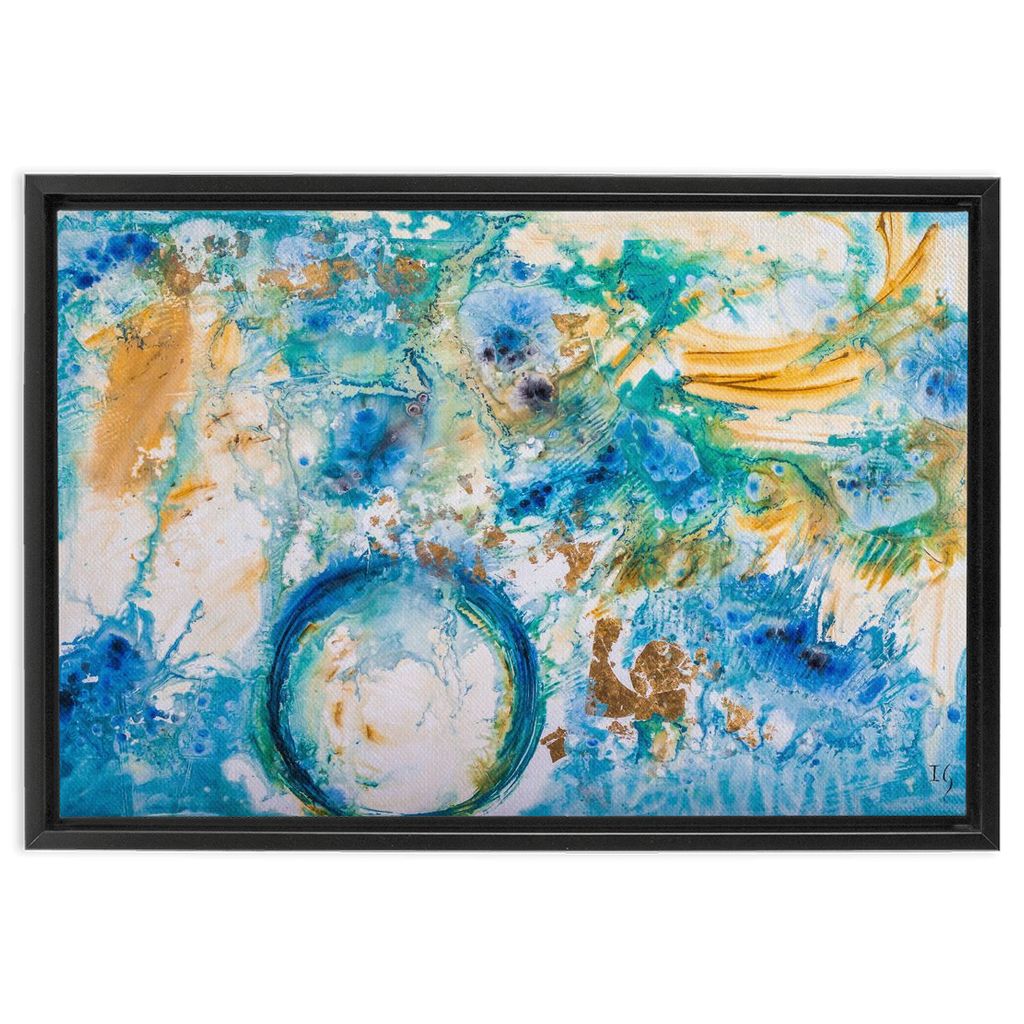 Love Everlasting artwork detail - abstract art canvas print wall art