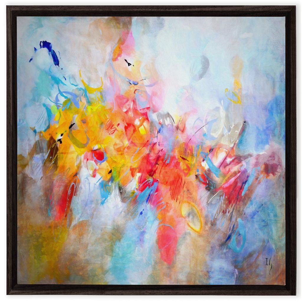 For I Know The Plans I Have For You artwork detail - abstract art canvas print wall art