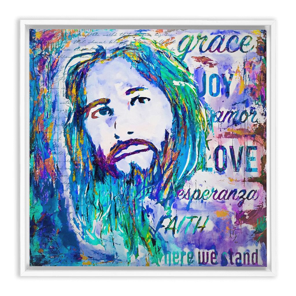 He is artwork detail - bible verse wall art canvas print wall art