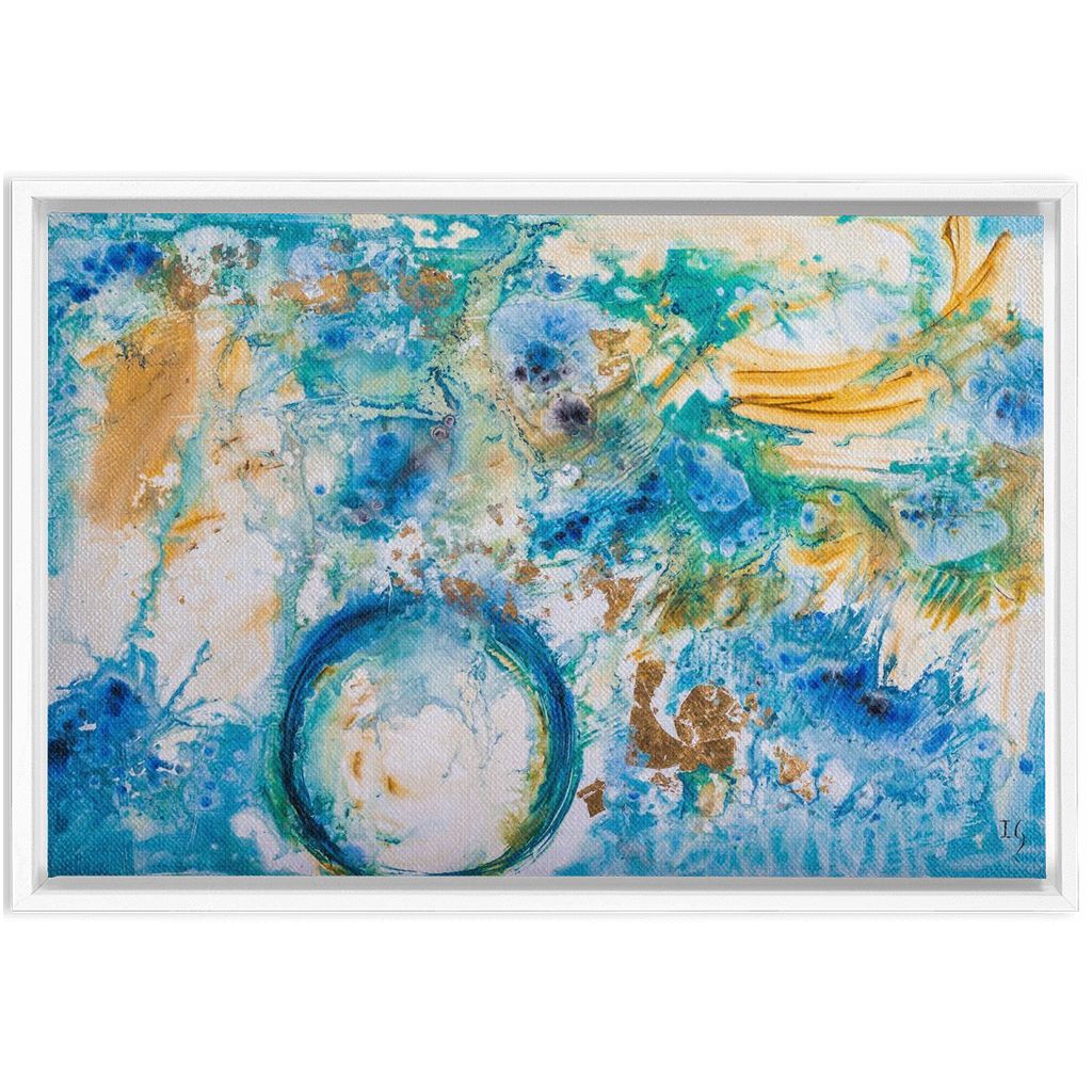 Love Everlasting artwork detail - abstract art canvas print wall art
