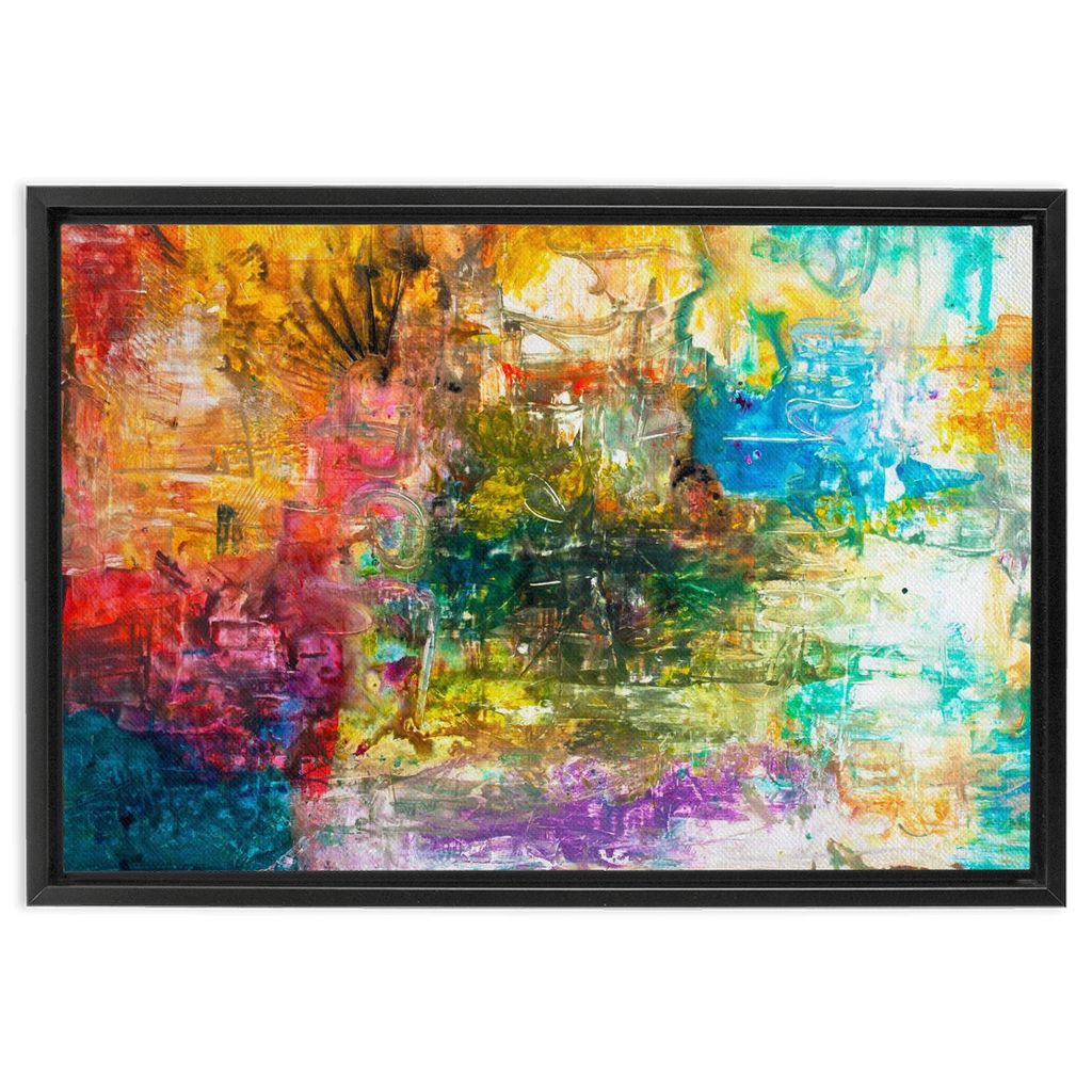 You Are The Light Of My Life artwork detail - abstract art canvas print wall art