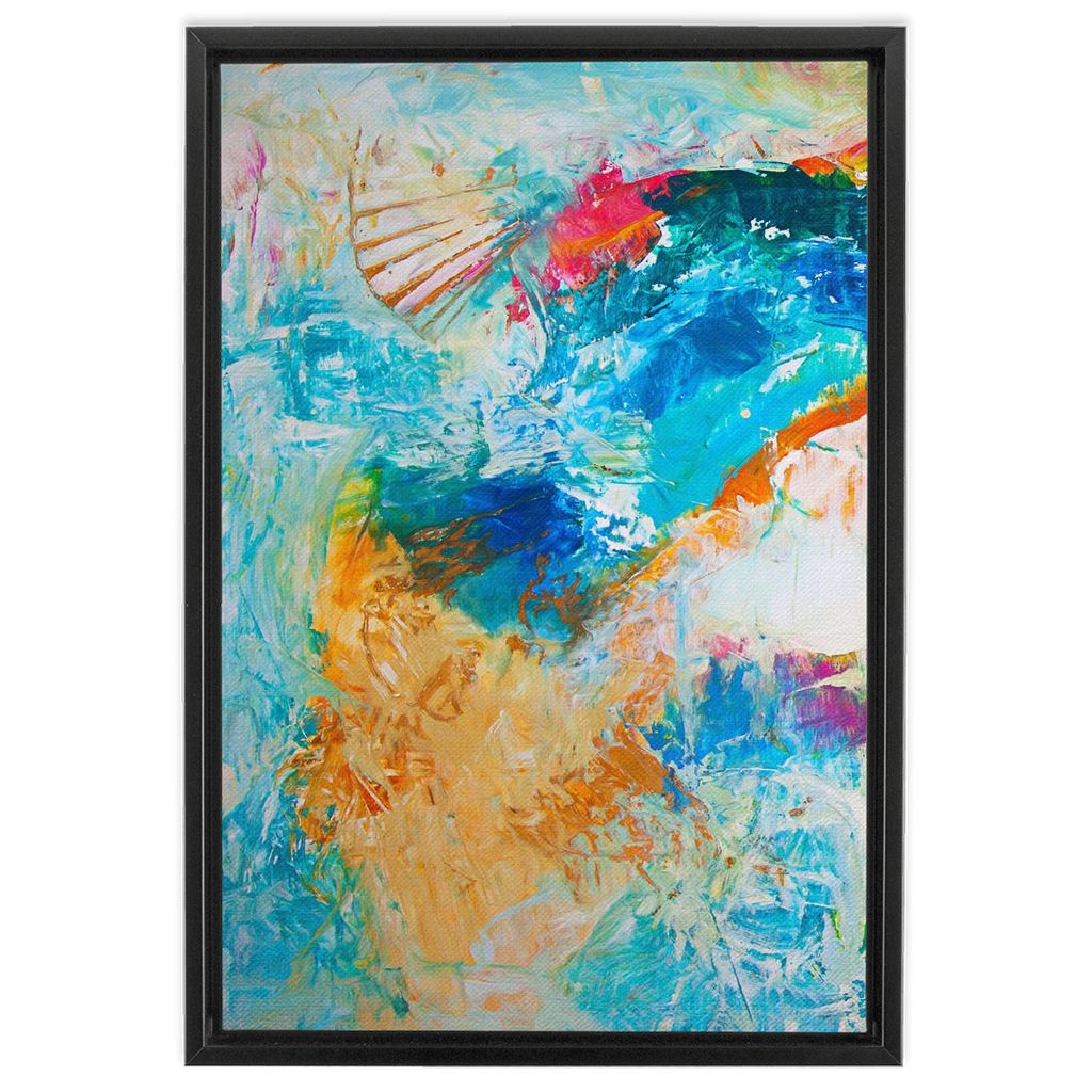 Heavenly Realm artwork detail - abstract art canvas print wall art