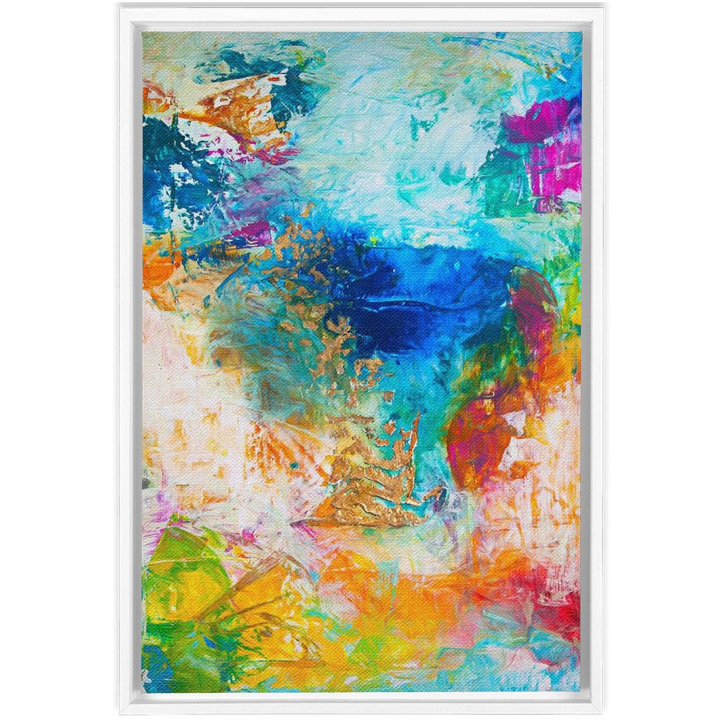 Promised Land artwork detail - abstract art canvas print wall art