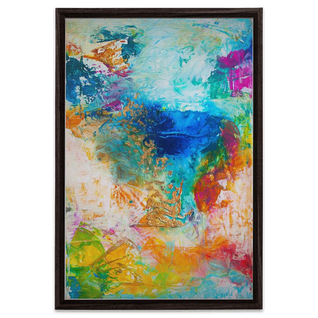 Promised Land artwork detail - abstract art canvas print wall art
