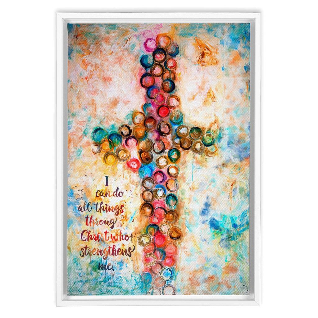 Steadfast artwork detail - abstract art canvas print wall art