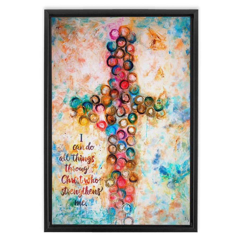 Steadfast artwork detail - abstract art canvas print wall art