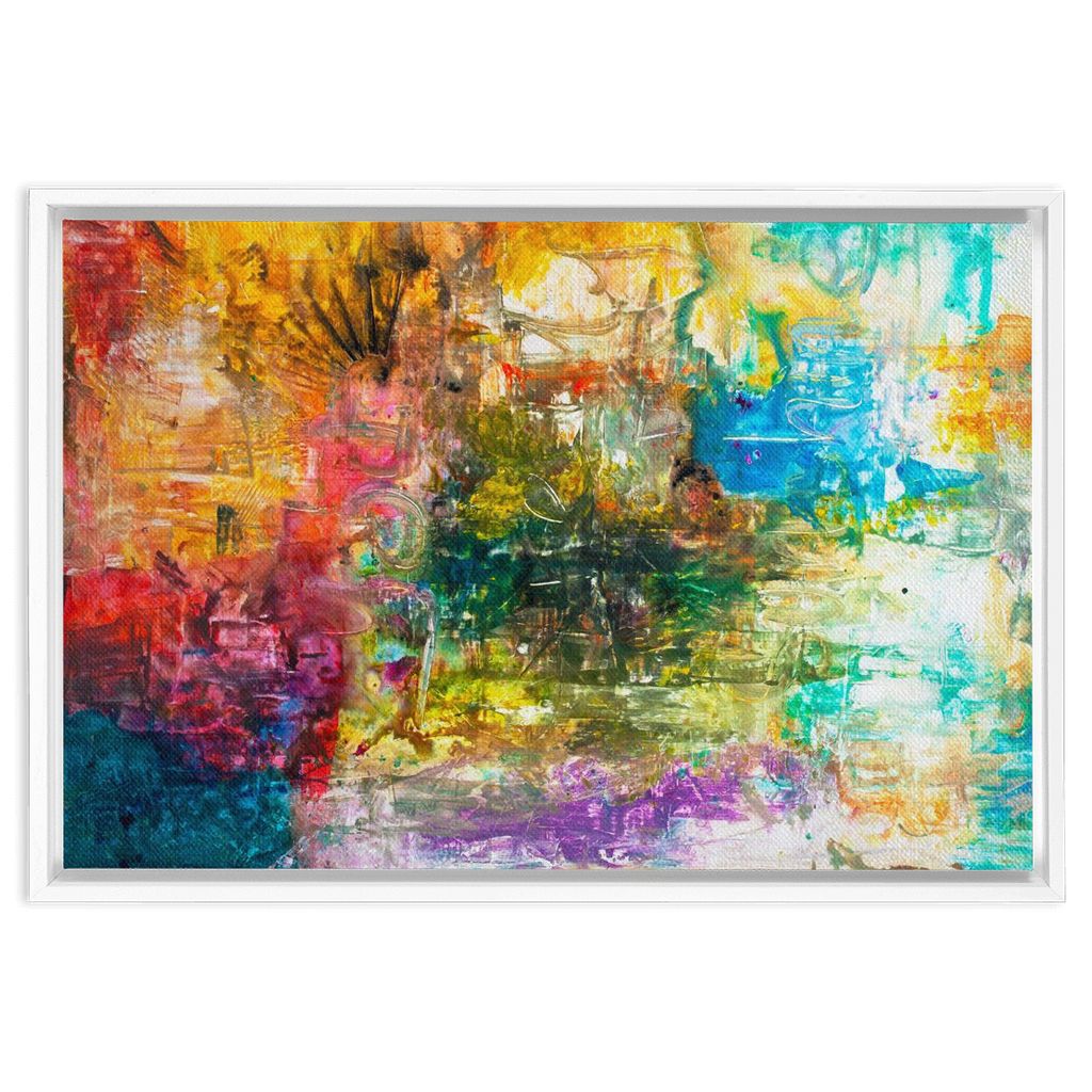 You Are The Light Of My Life artwork detail - abstract art canvas print wall art
