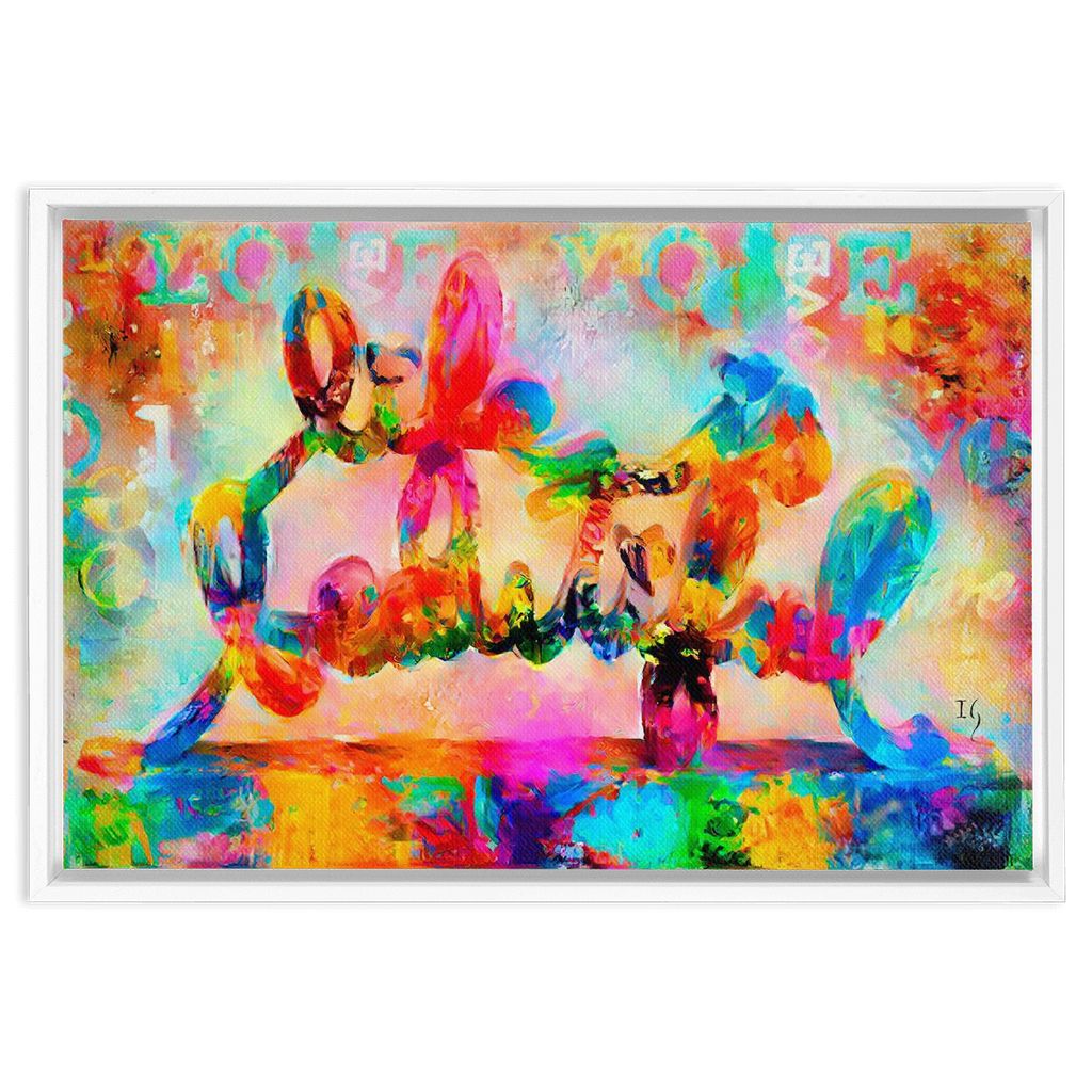 Life is Beautiful artwork detail - bible verse wall art canvas print wall art