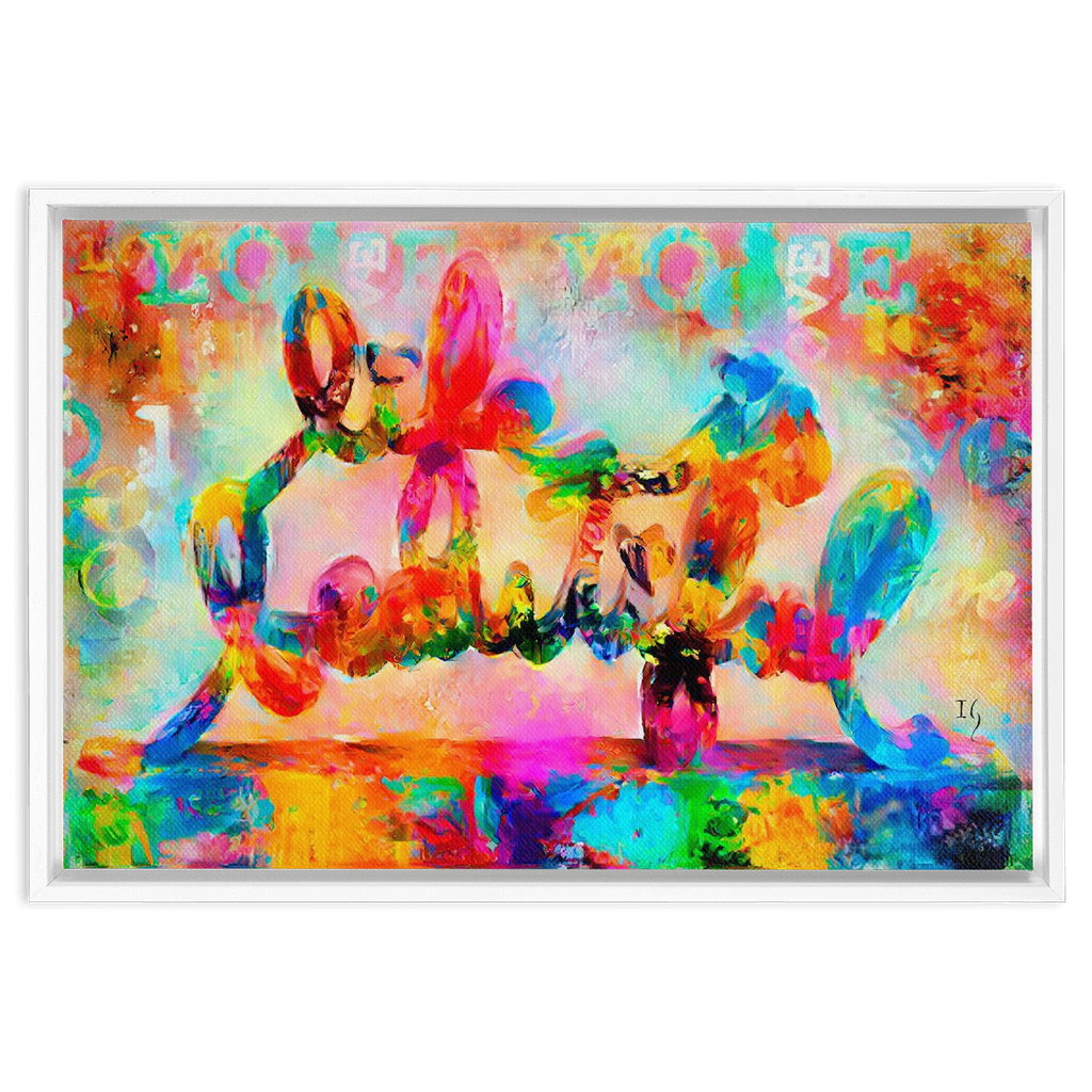 Life is Beautiful artwork detail - bible verse wall art canvas print wall art