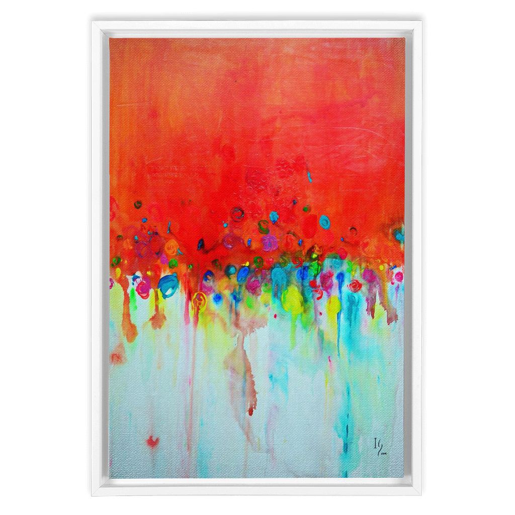 Where you go I will go artwork detail - abstract art canvas print wall art