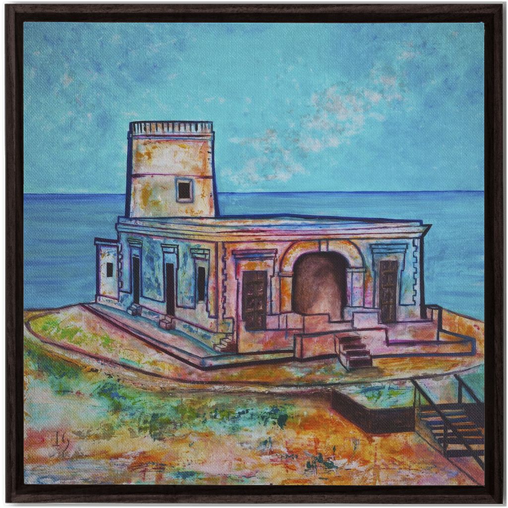 Quivira artwork detail - interactive canvas print that comes alive with mobile app wall art