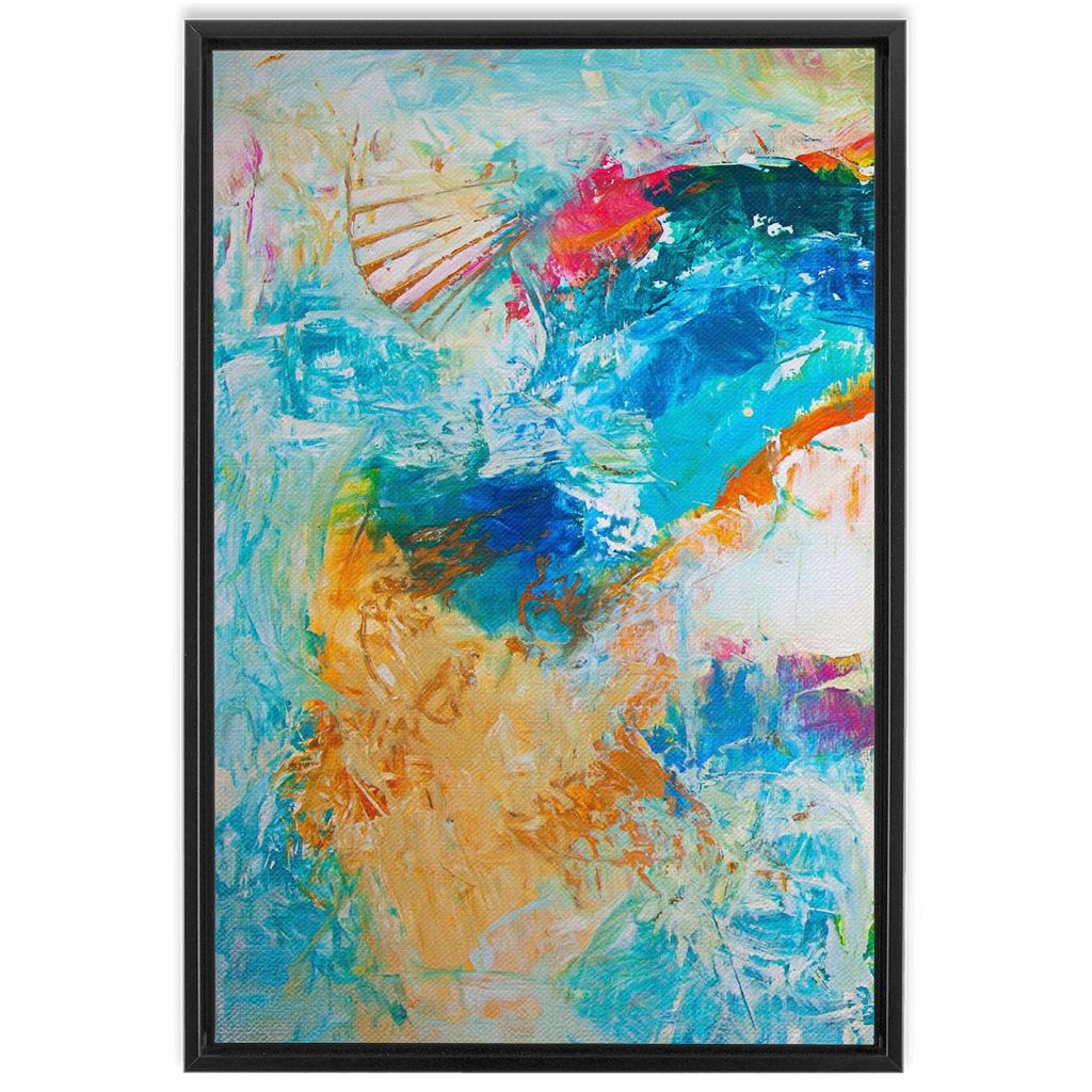 Heavenly Realm artwork detail - abstract art canvas print wall art