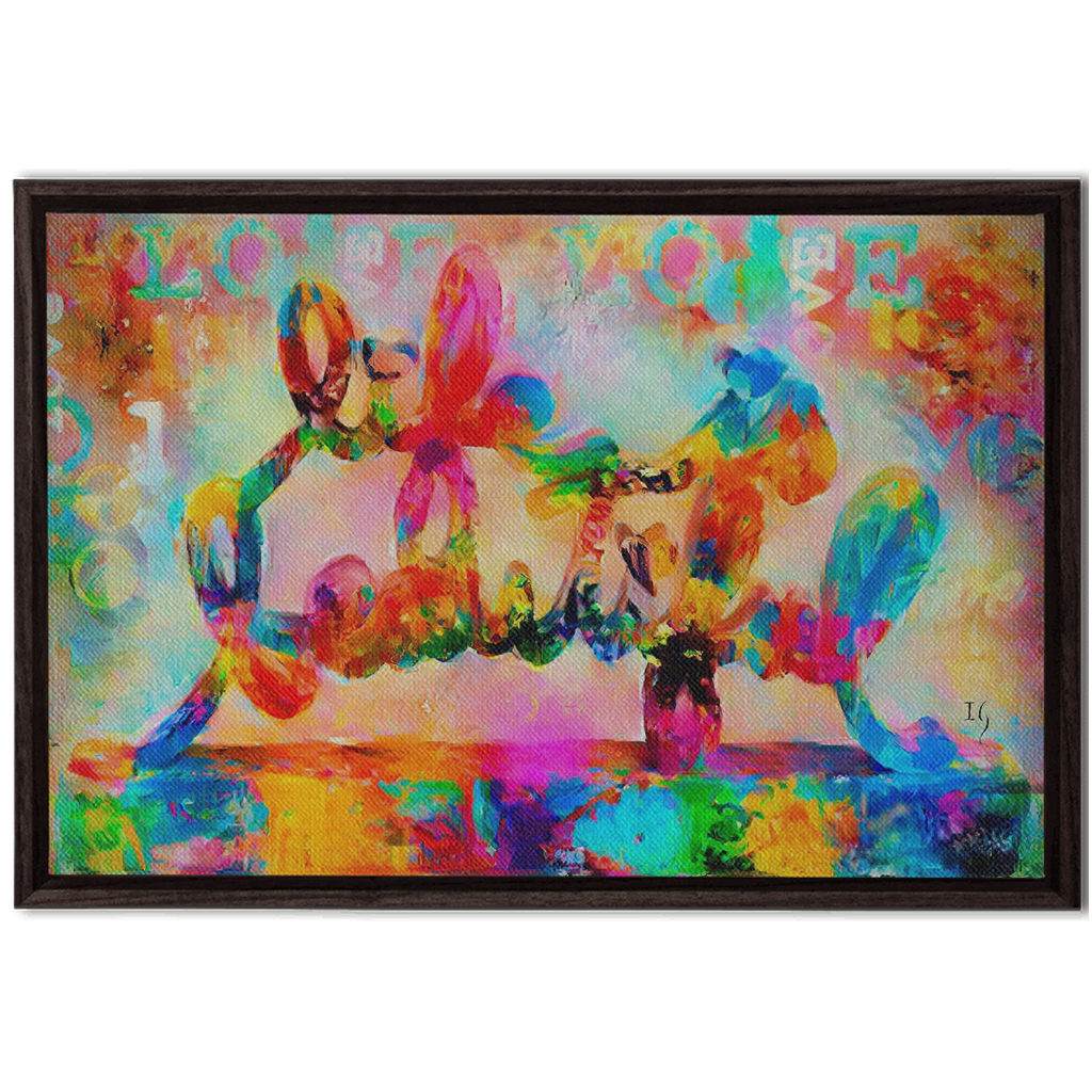 Life is Beautiful artwork detail - bible verse wall art canvas print wall art