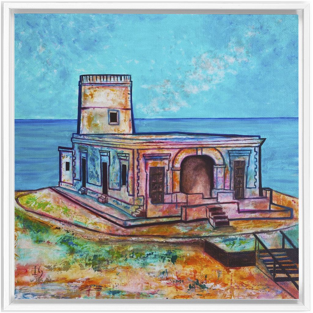 Quivira artwork detail - interactive canvas print that comes alive with mobile app wall art
