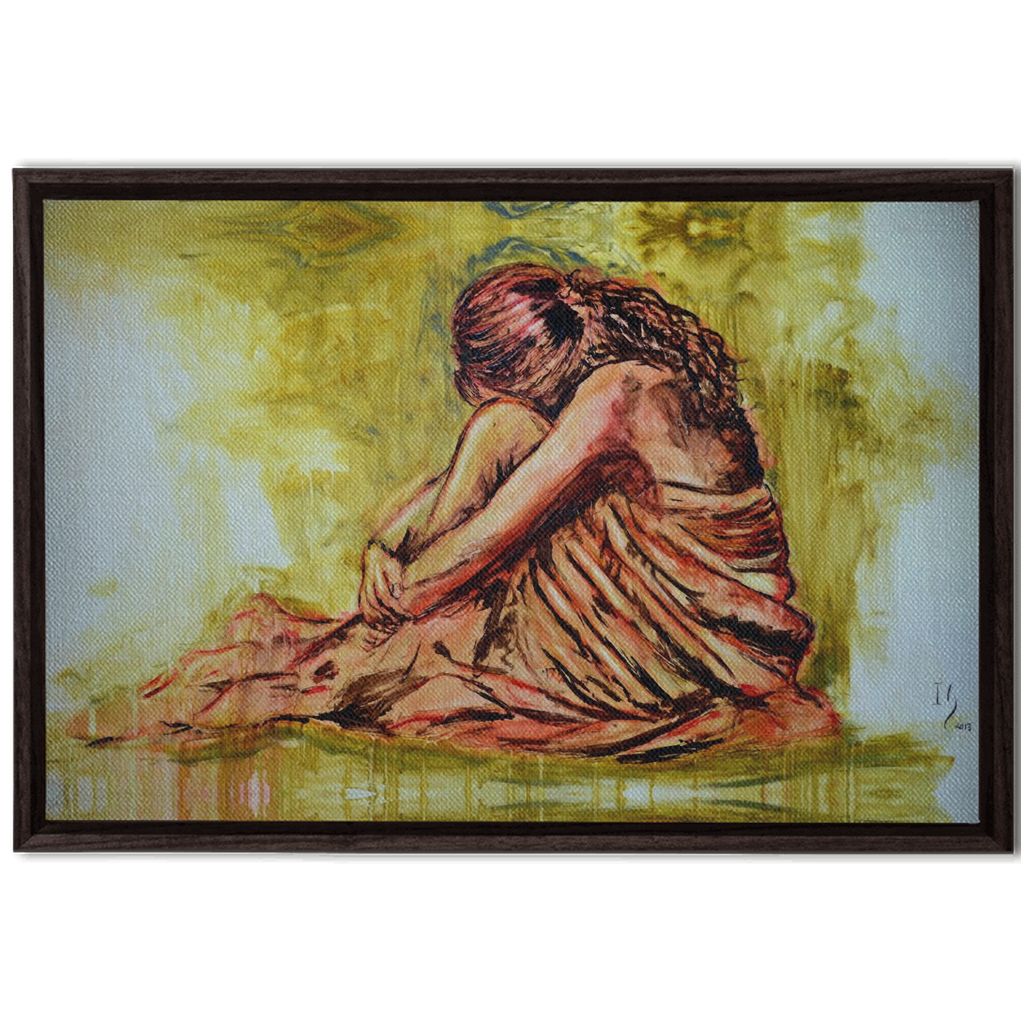 Just Breathe artwork detail - music art canvas print wall art