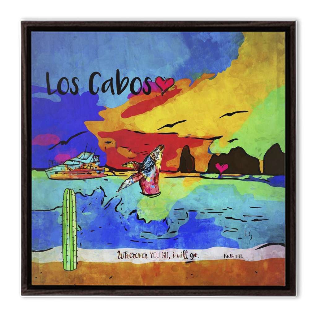 Los Cabos - interactive canvas print that comes alive with mobile app by Ivan Guaderrama