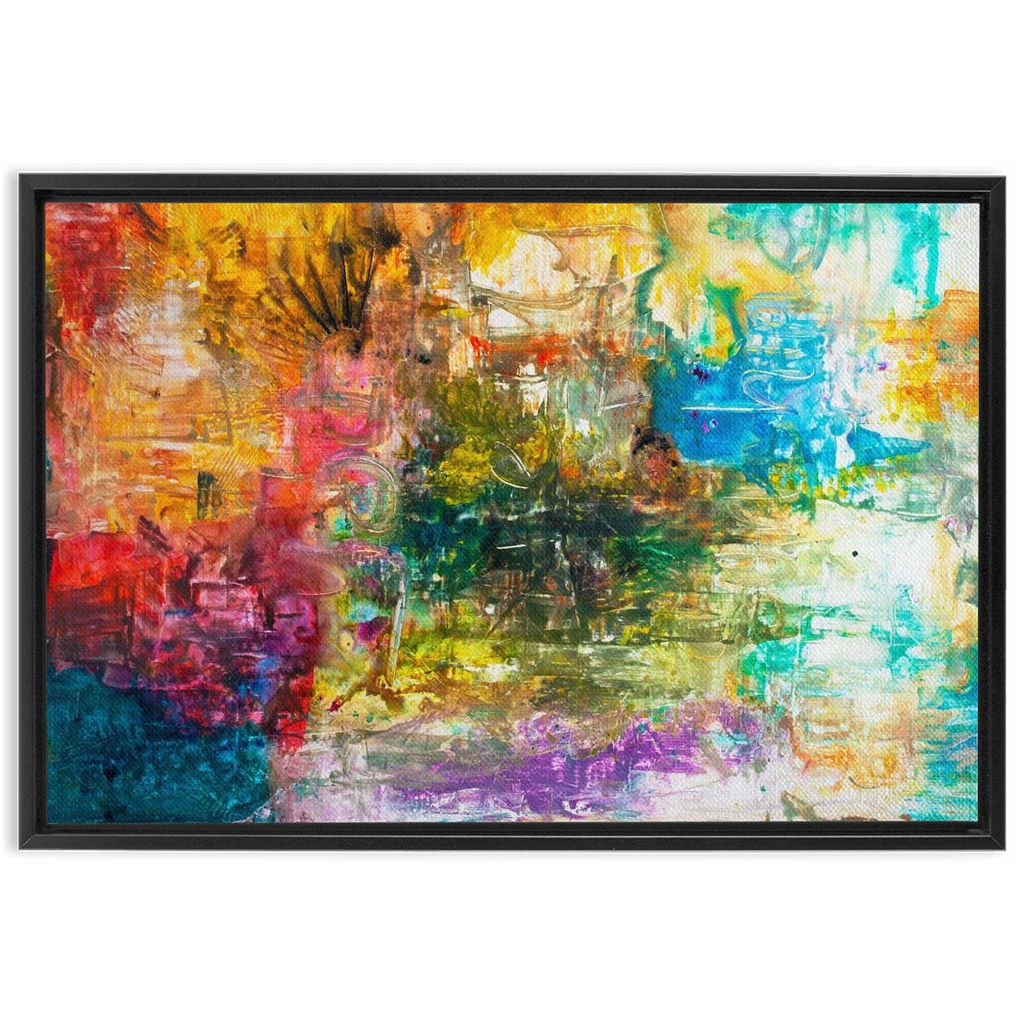 You Are The Light Of My Life artwork detail - abstract art canvas print wall art