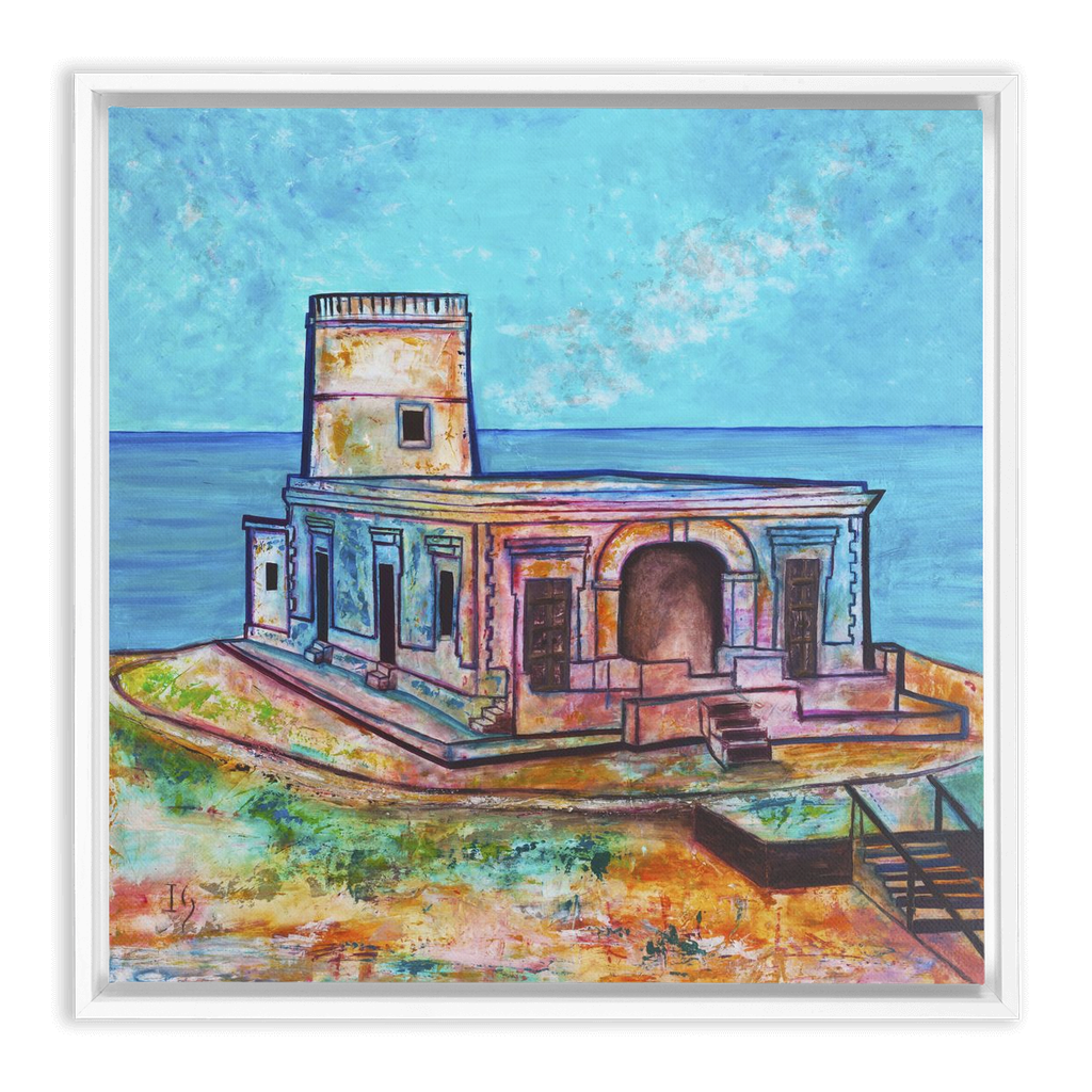Quivira artwork detail - interactive canvas print that comes alive with mobile app wall art