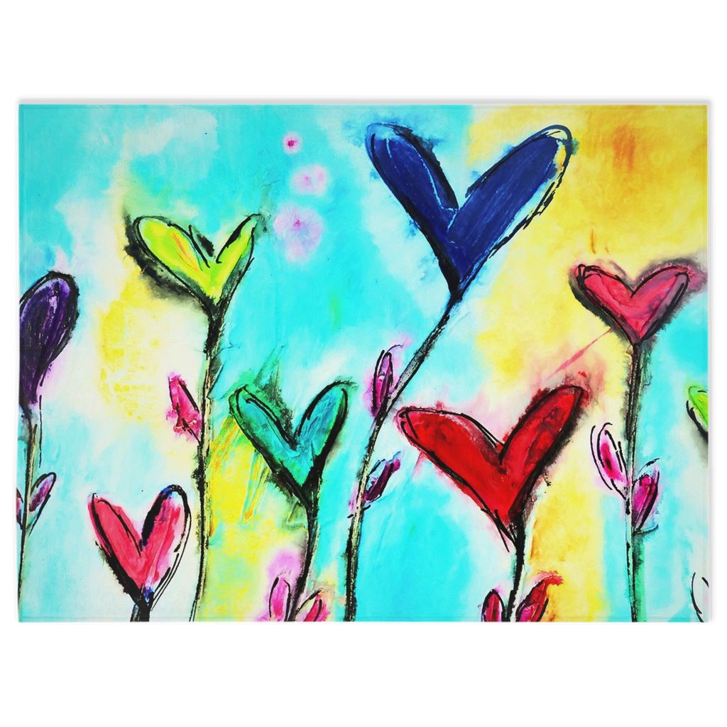 Blessed Day Minky Blankets - christian inspirational minky blanket by Ivan Guaderrama