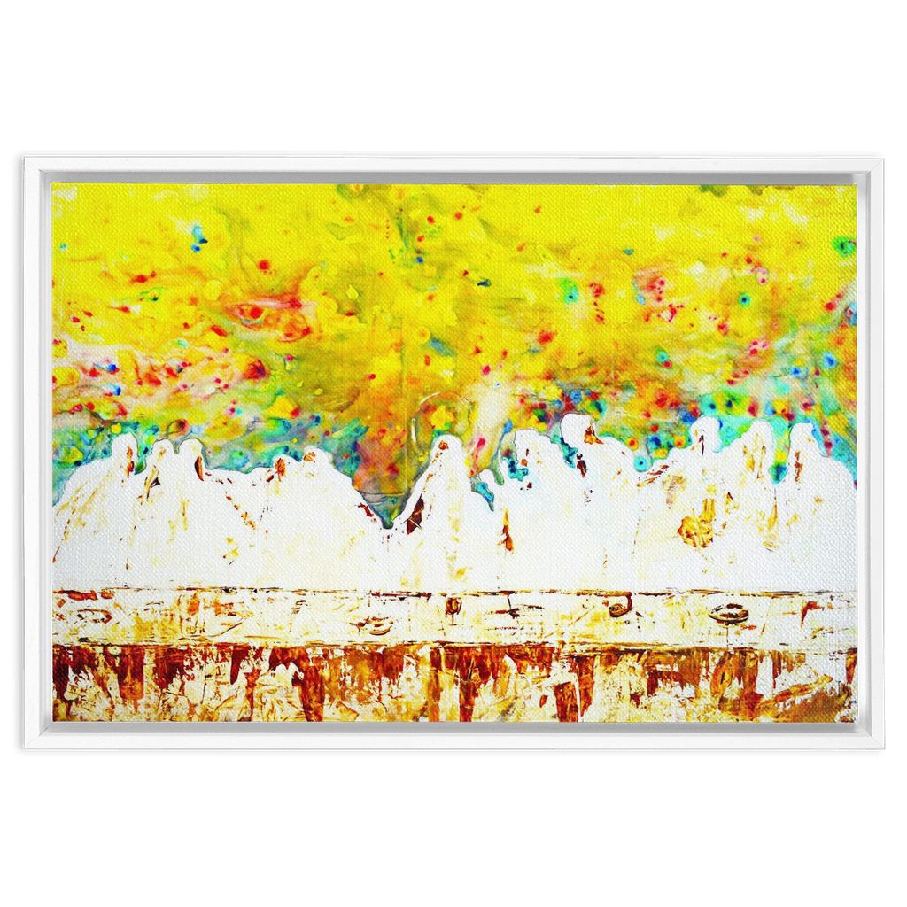 Eucharist artwork detail - christian wall art canvas print wall art