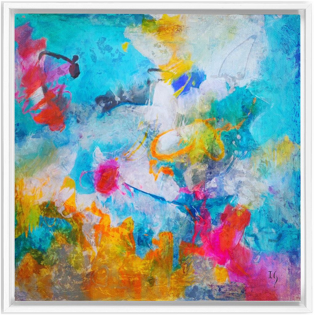 Joshua 24:15 artwork detail - abstract art canvas print wall art