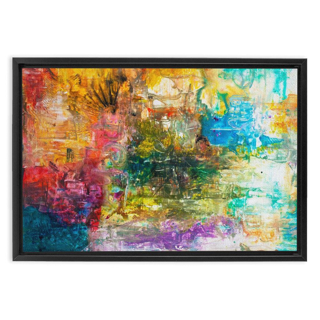 You Are The Light Of My Life artwork detail - abstract art canvas print wall art