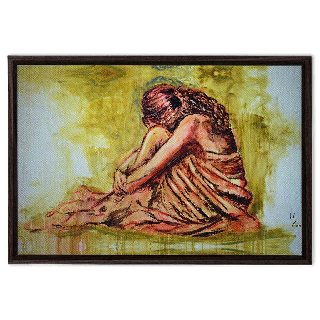 Just Breathe artwork detail - music art canvas print wall art
