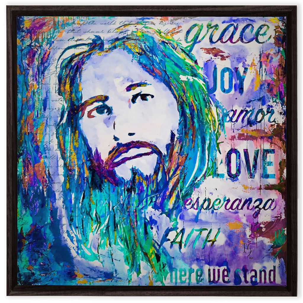He is artwork detail - bible verse wall art canvas print wall art