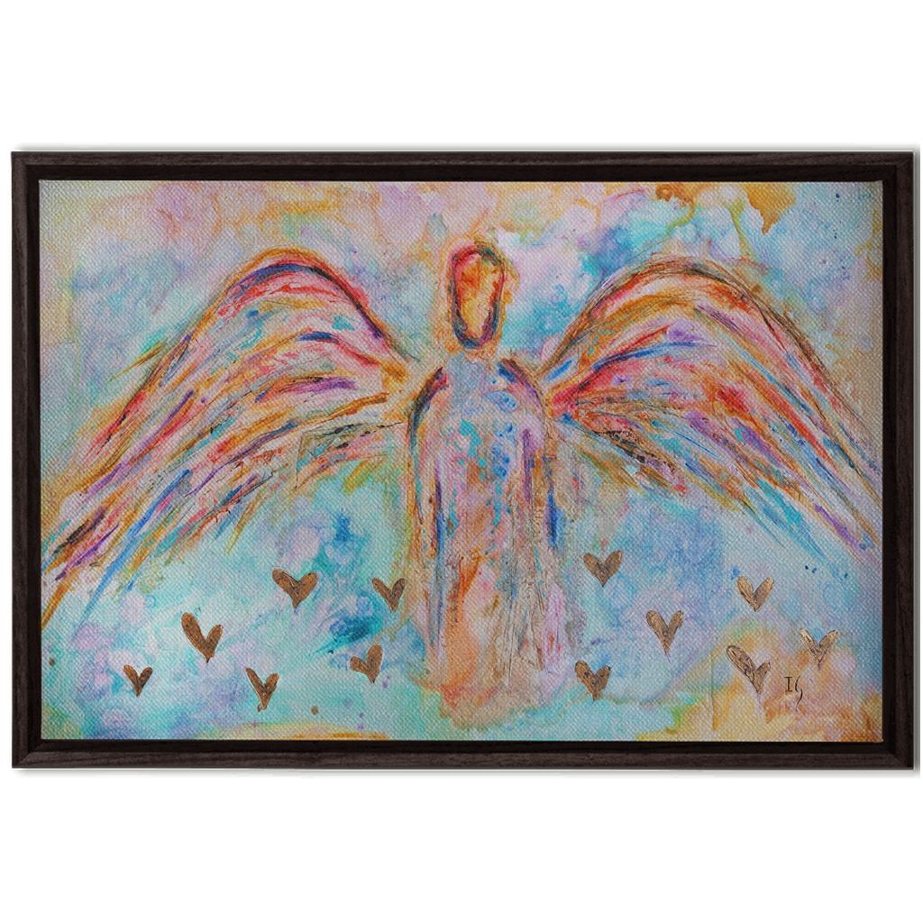 You Are my Special Angel artwork detail - angel painting canvas print wall art