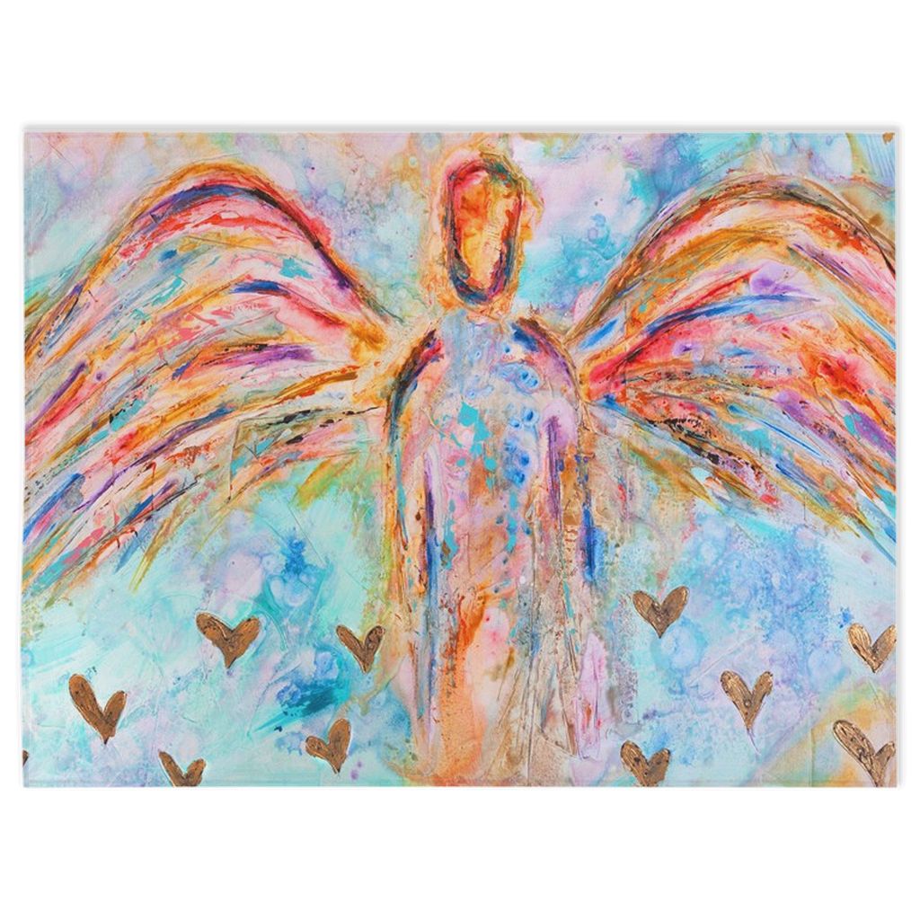 In Spirit and Truth Minky Blankets - christian inspirational minky blanket by Ivan Guaderrama