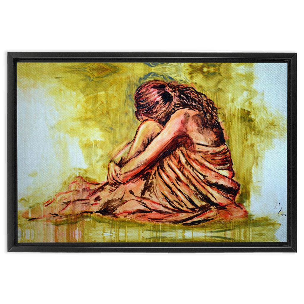 Just Breathe artwork detail - music art canvas print wall art