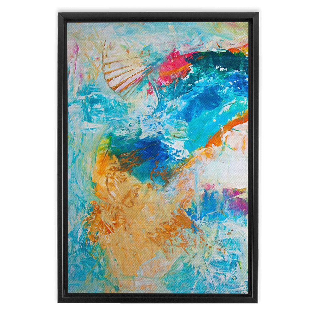 Heavenly Realm artwork detail - abstract art canvas print wall art