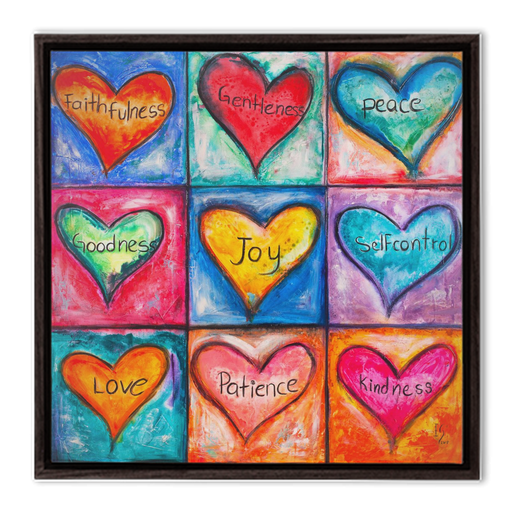 The Fruit Of The Spirit - interactive canvas print that comes alive with mobile app by Ivan Guaderrama