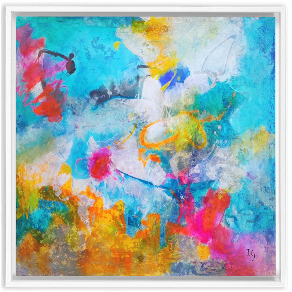 Joshua 24:15 artwork detail - abstract art canvas print wall art