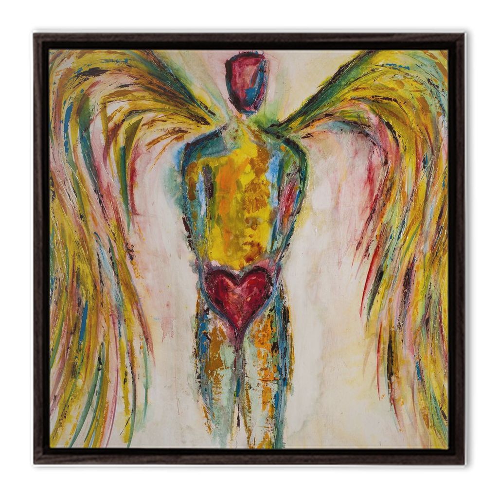 Guard Your Heart - interactive canvas print that comes alive with mobile app by Ivan Guaderrama