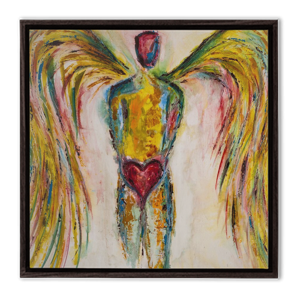 Guard Your Heart - interactive canvas print that comes alive with mobile app by Ivan Guaderrama